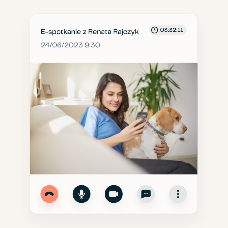 Online consultation illustration