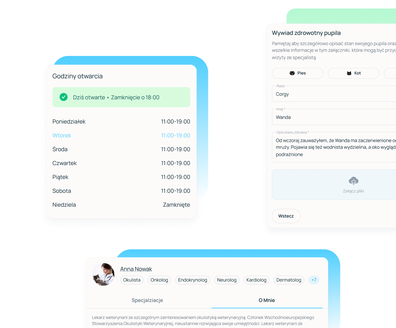 Describe visit reason illustration